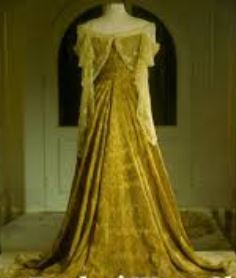 Haute couture embroidered dress