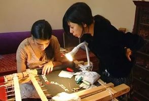 broderie perlee au crochet