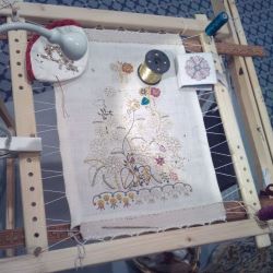 cours de broderie or zardosi
